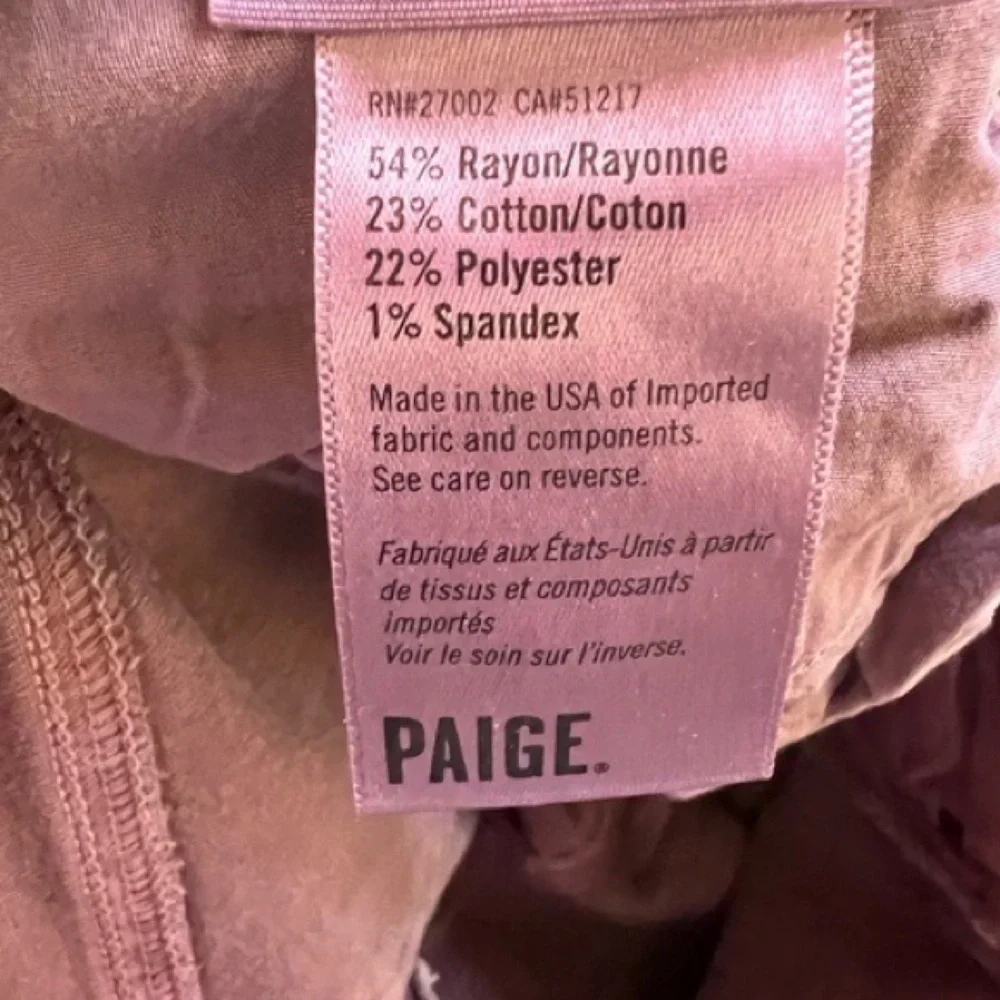Paige verdugo ankle jean‎ in vintage garden rose